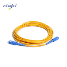 Cable de conexión de fibra óptica de pérdida de inserción de 3m SC 0.2dB